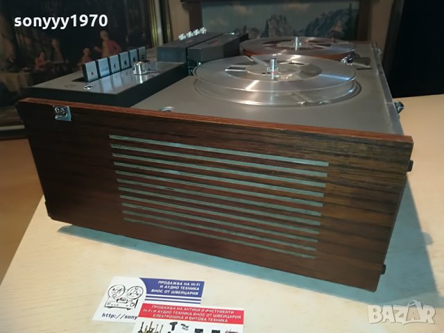 PHILIPS-4404 СТЕРЕО РОЛКОВ МАГНЕТОФОН, снимка 8 - Аудиосистеми - 29113206