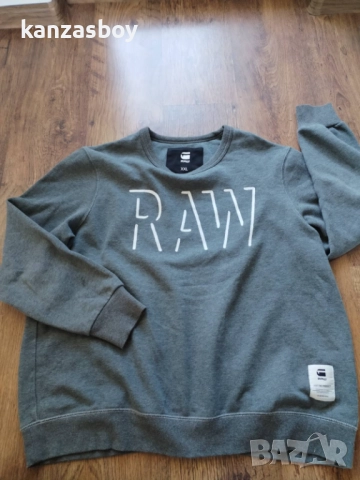g-star - страхотна мъжка блуза КАТО НОВА 2XL, снимка 4 - Спортни дрехи, екипи - 51743837