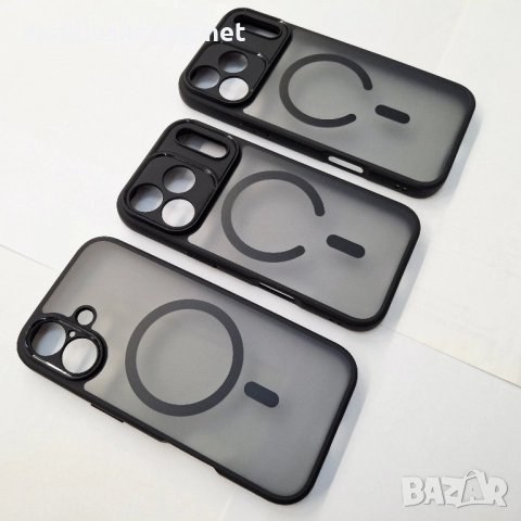 iPhone 17 /17 Pro /17 Pro Max гръб MagSafe матов черен борд, снимка 3 - Калъфи, кейсове - 52329088
