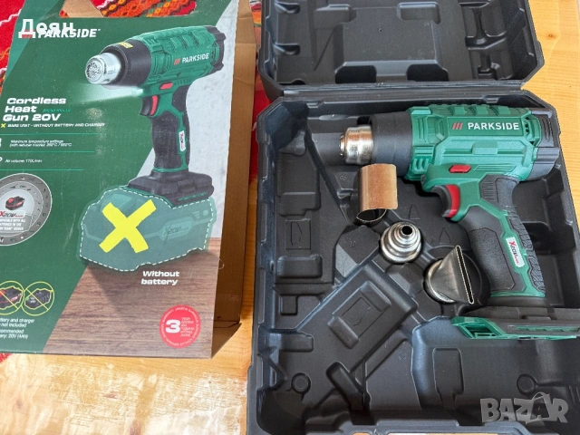 Parkside PHLGA20-LIC2 Пистолет за горещ въздух, снимка 2 - Други инструменти - 53261577