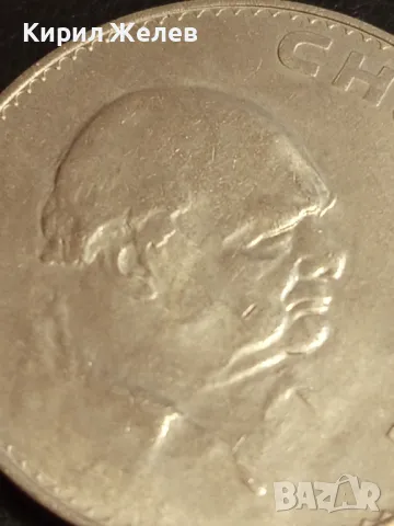 Възпоменателна монета 5 шилинга 1965г. Великобритания тема Уинстън Чърчил 40419, снимка 3 - Нумизматика и бонистика - 48956795