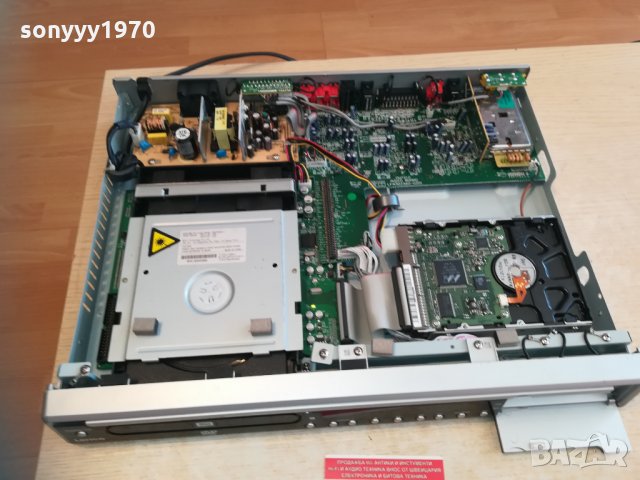 Lenco hdvr-80 hdd & dvd recorder 80gb 0603210621, снимка 4 - Плейъри, домашно кино, прожектори - 32063374