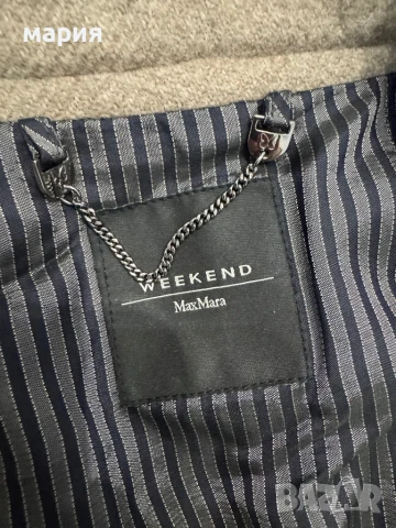 Вълнено палтенце Weekend Max Mara, снимка 9 - Палта - 51112275