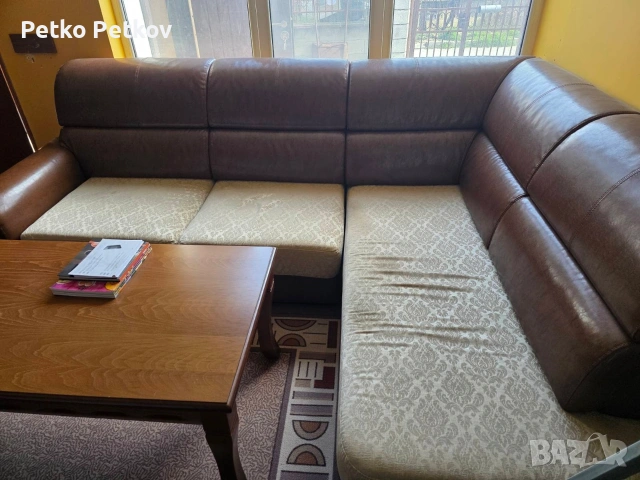 Голям ъглов диван 200×270 см – удобен, стабилен и стилен, снимка 2 - Дивани и мека мебел - 54182071