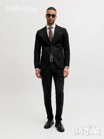 Мъжки костюм JACK & JONES супер слим размер L