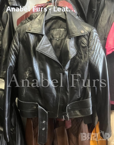 Дамски якета от естествена кожа, снимка 6 - Якета - 44802521