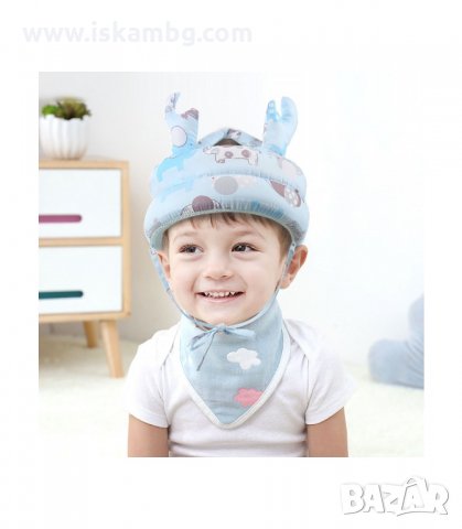 ДЕТСКИ ШЛЕМ ЗА ПРОХОЖДАЩИ БЕБЕТА, МЕКА ПРЕДПАЗНА КАСКА - код 2670, снимка 3 - Други - 33926992