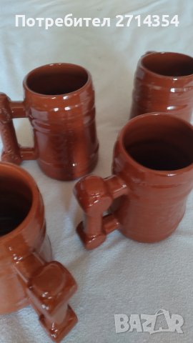 Големи керамични халби и юсчета, снимка 11 - Антикварни и старинни предмети - 42132722