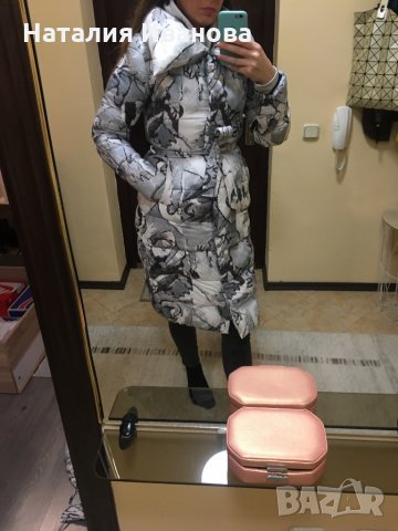 Зимно шушляково яке с качулка, снимка 4 - Якета - 31367281