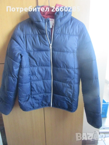 ШУШЛЯКОВО ЯКЕ ЗА МОМЧЕ С КАЧУЛКА - размер 164, снимка 5 - Детски якета и елеци - 51784980