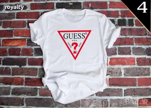 Guess дамски тениски Различни дизайни , снимка 9 - Тениски - 49658182