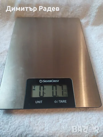 DIGITAL KITCHEN SKALES--10kg-точност 1гр.-Електронна кухненска везна 10 кг нова с метален корпус, снимка 2 - Електронни везни - 55779851