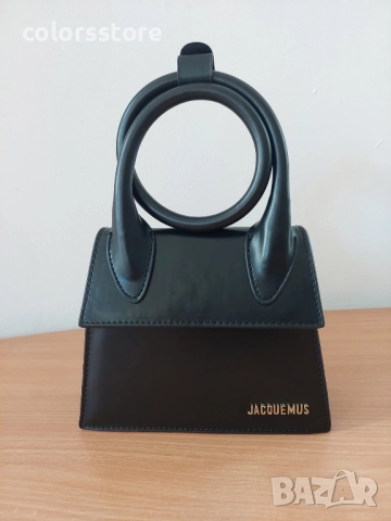 Черна чанта Jacquemus/SG62y, снимка 4 - Чанти - 51703808