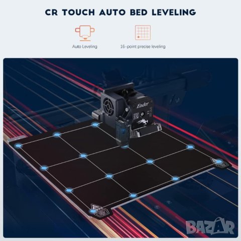 ПРОМОЦИЯ 3D Принтер CREALITY ENDER-3 S1, снимка 7 - Принтери, копири, скенери - 42887431