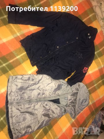 Детско яке Zara тъмносиньо със сребриста грейка 2 в 1 140см за момче, снимка 14 - Детски якета и елеци - 34980236