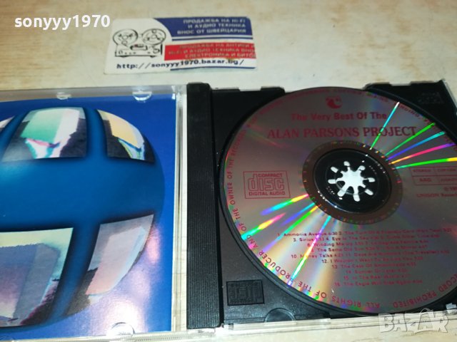 THE ALAN PARSONS PROJECT-UNISON CD 1010231049, снимка 10 - CD дискове - 42505790