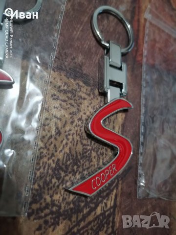 ПРОМО Качественна метална релефна емблема и ключодържател Мини Купър Mini Cooper  S  кола автомобил , снимка 13 - Аксесоари и консумативи - 31130113
