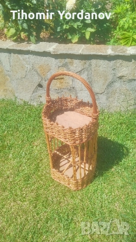 Кошница за бутилки., снимка 10 - Декорация за дома - 51468518
