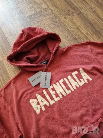 Страхотен мъжки суитчър BALENCIAGA Размер S M L XL 2XL , снимка 4 - Суичъри - 47390765