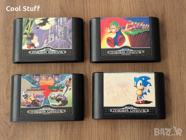 Конзола Sega Mega Drive - два контролера и 4 дискети., снимка 17 - Други игри и конзоли - 51783554