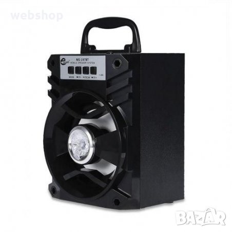 ПРЕНОСИМА АКУМУЛАТОРНА ТОНКОЛОНА MS 197 BT С BLUETOOTH, снимка 4 - Bluetooth тонколони - 35576827