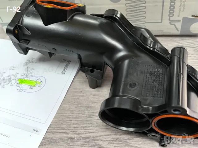 A6420901637=A6420901037**НОВО**MERCEDES-BENZ**OM642**V6**ВСМУКАТЕЛЕН КОЛЕКТОР**, снимка 9 - Части - 49643942