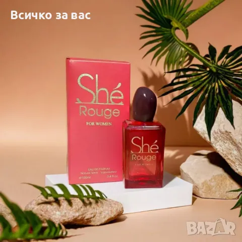 Парфюм за жени Shé Rouge, 100ml, EDP, снимка 1