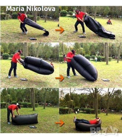 Самонадуващо се легло, снимка 9 - Къмпинг мебели - 52137994