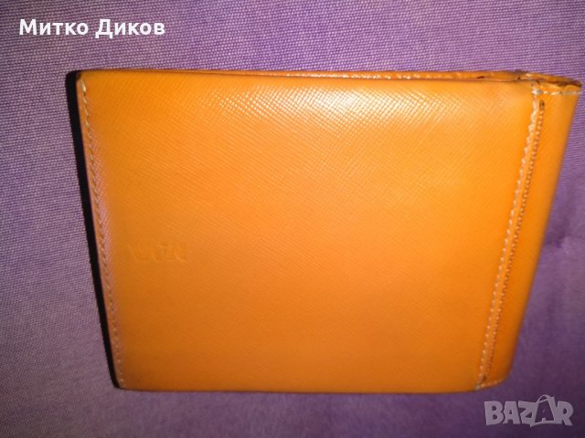 Нава Вера Пеле портфейл естествена кожа 130х90мм, снимка 3 - Портфейли, портмонета - 32014862