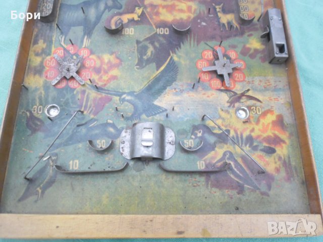 Флипер 1964г СССР  , снимка 2 - Други ценни предмети - 35038848