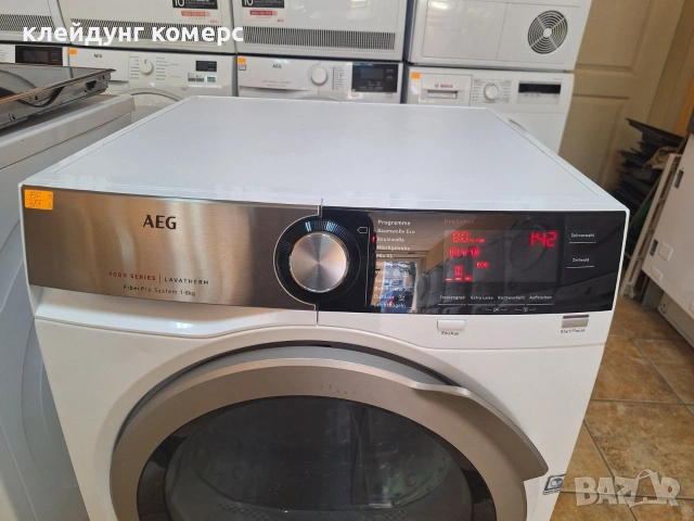 Сушилня с термопомпа AEG SERIES 9000 8кг. А+++, снимка 4 - Сушилни - 54278962