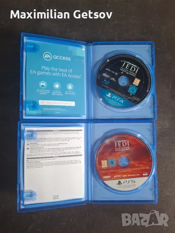 Jedi Survivor + Jedi fallen order bundle ps5, снимка 2 - Игри за PlayStation - 56440365