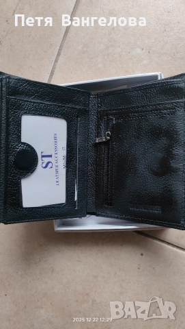 портфейл естествена кожа, снимка 3 - Портфейли, портмонета - 52895277