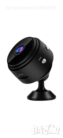 Мини камера Wi- Fi,Бежиична 1080p,Детектор за движение,нощен режим!, снимка 1