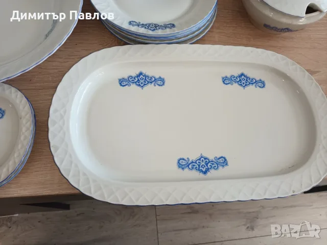 Български порцеланов сервиз от СОЦА, снимка 5 - Сервизи - 56455036