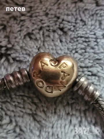 сребърна гривна Pandora .Pandora., снимка 9 - Антикварни и старинни предмети - 55942234