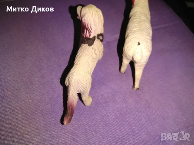 Детски играчки куче и овен пластмасови нови 12х7см и 13х8см, снимка 5 - Други - 49799792