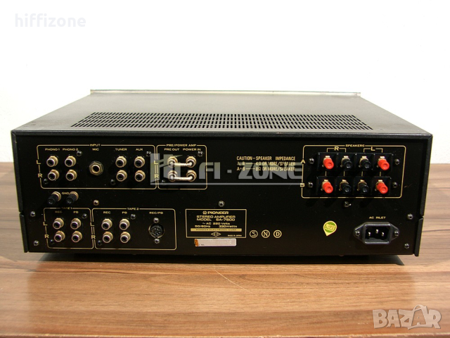  Pioneer sa-7500  УСИЛВАТЕЛ, снимка 6 - Ресийвъри, усилватели, смесителни пултове - 44635346