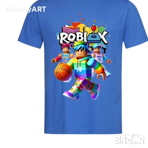 Персонализирана тениски Roblox, снимка 6 - Детски тениски и потници - 51165619