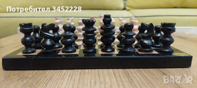 шах оникс за ценители , снимка 4 - Шах и табла - 52696898