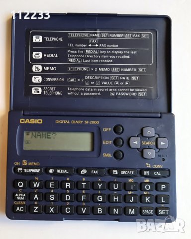 Casio SF-2000 електронен бележник, снимка 2 - Друга електроника - 36767302