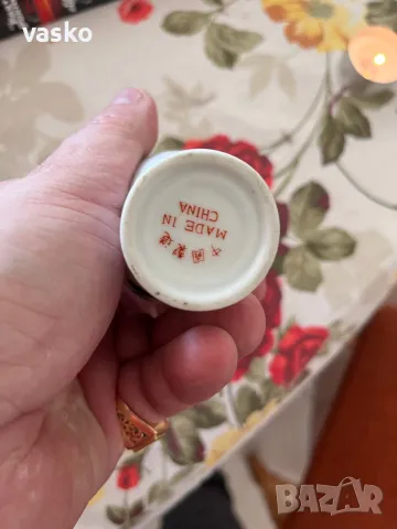 Китайска порцеланова ваза, снимка 3 - Вази - 49390003