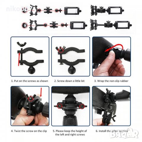 Универсална стойка за телефон за автомобил-кола-iPhone-Xiaomi-Samsung-Huawei-HTC-Sony-LG-Lenovo , снимка 3 - Аксесоари и консумативи - 30789879