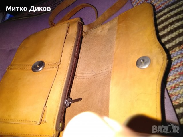 Чанта женска естествена кожа 204х150мм , снимка 5 - Чанти - 37286512