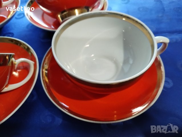 Комплект за чай Дулево за допълване, снимка 2 - Сервизи - 42789330