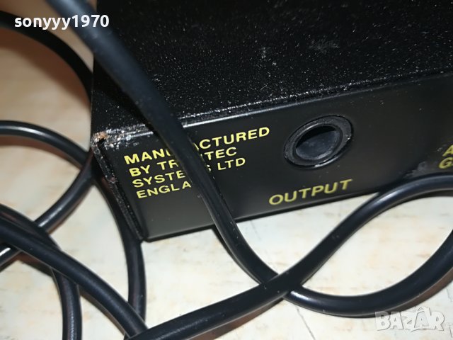 TRANTEC S1000 LONDON/ENGLAND 0112221906, снимка 14 - Микрофони - 38867882