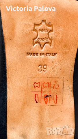 Елегантни обувки Miss Iside Comfort – №39, естествена кожа, Италия, снимка 17 - Дамски елегантни обувки - 54001625