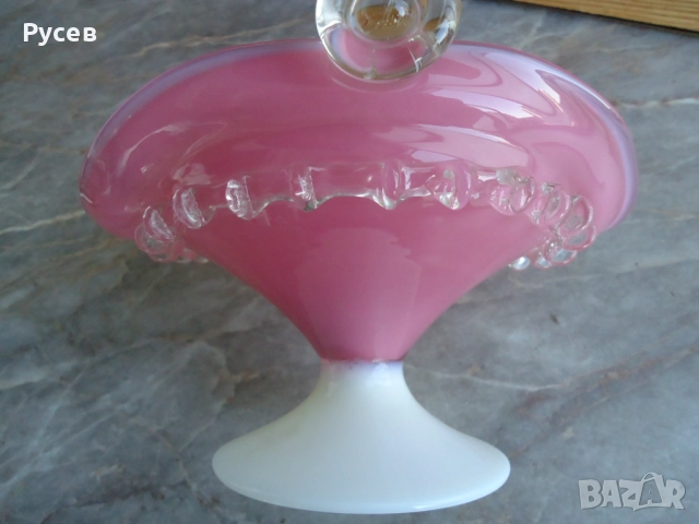 Бонбониера от стъкло, снимка 4 - Декорация за дома - 42634927