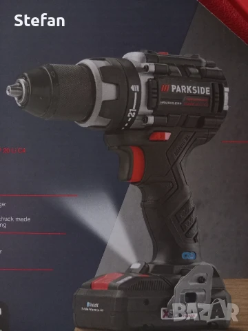 Акумулаторна безчеткова бормашина PARKSIDE , снимка 3 - Бормашини - 51287017