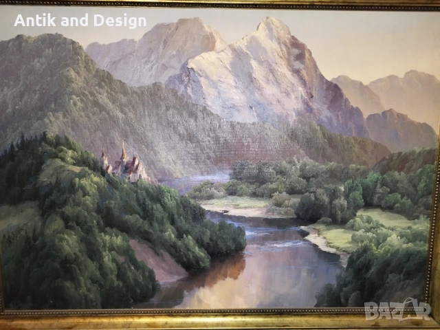 Руска Маслена Картина , снимка 10 - Антикварни и старинни предмети - 54093701